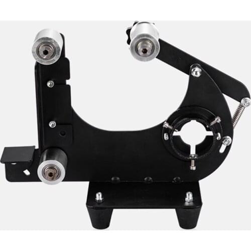 Angle grinder belt machine sharpener household small diy electric polishing machine table grinding metal woodworking