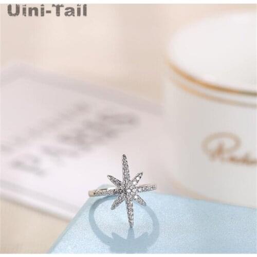 Uini-Tail hot new products Europe and America retro creative jewelry 925 sterling silver fashion sea star ring high quality