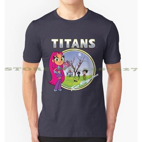 Teen Kingdom Summer Funny T Shirt For Men Women Cartoons Nerd Geek Pop Culture Album Cover Music Titans Raven Beast Robin Teens