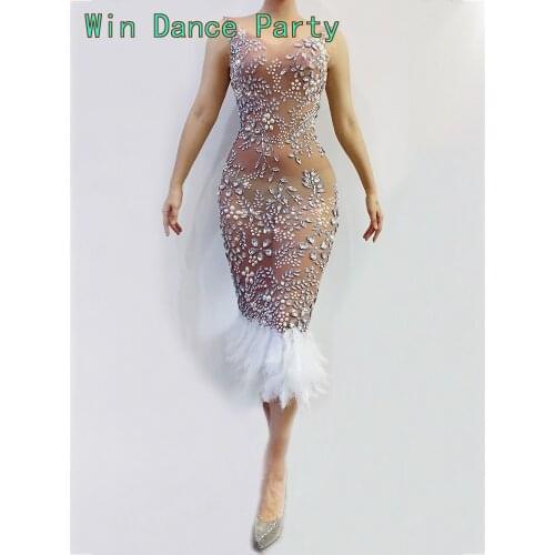 High End Silver Rhinestones Evening Dresses 2021 Luxury Long Mermaid Pageant Women Party Gowns Tulle Beaded