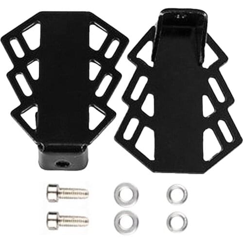 1 Pair Stainless Steel MTB Bike Foot Pegs Bicycle Pedals Rear Axle Foot Pegs BMX Footrest Lever Cylinder Bike Accessorie