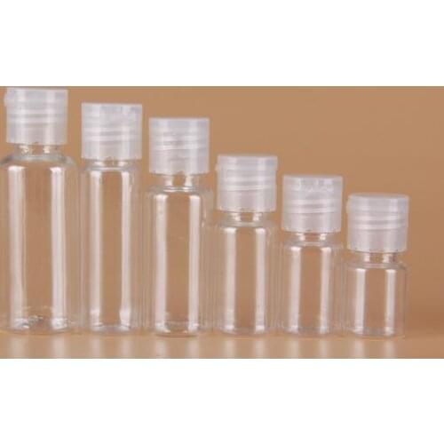 30Ml plastic bottle cover transparent PET bottle lotion perfume bottles