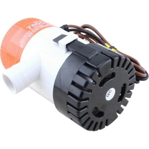 750GPH 12V Yacht DC Bilge Pump Drainage Pump Miniature Submersible Water Pump