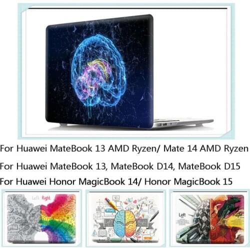 Cover For Huawei MateBook 13 14 AMD Ryzen Full Protective Shell For Huawei MateBook 13/ D15/ D14, Honor MagicBook 15 14 PVC Case