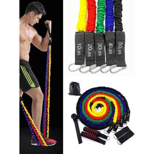 Resistance Bands Pull Rope Sport Set Exercise Fitness Bands Rubber Tubes Band Fitness Exercise Band Stretch Training Band