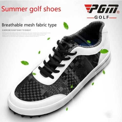 Summer Models PGM Golf Mens Shoes Super Men Breathable Net Cloth Sneakers Mesh Shoes Soft Ventilation Pgm Sports Shoes for Male