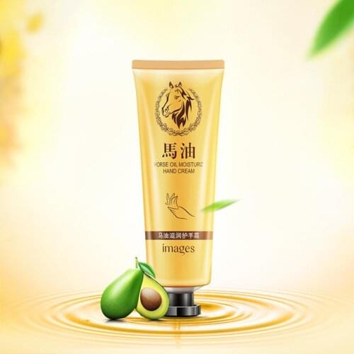 Non-greasy Horse Oil Moisturizing Hand Cream Anti-dry Anti Aging And Whitening Soft Hand Care Moisturizing Hand Cream For Images