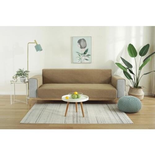 Solid Color Non-slip Sofa Cover Soft Sofa Cushion Towel Living Room Furniture Decoration Cover Sofa Cover Home Decoration