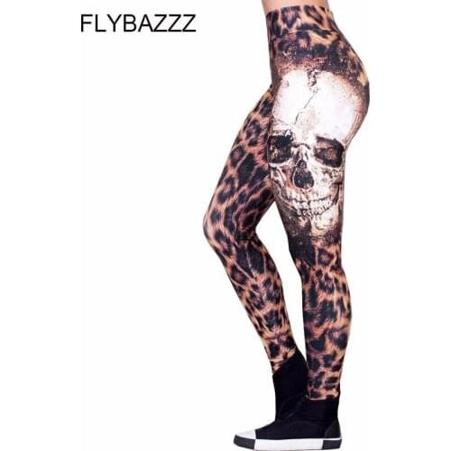 Sexy Women Leopard Yoga Pants Femme High Waist Elastic Fitness Push Up Compression Jogging Leggings Gym Clothes High Quality