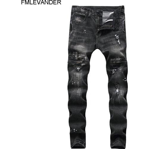 Spring Autumn New Fashion 2019 Denim Jeans Men Slim Male Jeans Casual Skinny Men Jeans