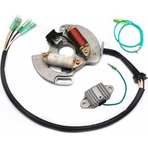 Motorcycle Coil Stator +Regulator Rectifier For 1997-2002 Yamaha Blaster 200 YFS200