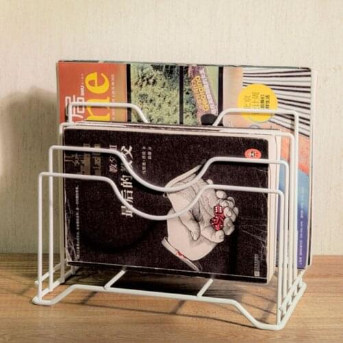 Iron Pot Lid Shelf Holder Kitchen Bakeware Organizer Pan Cover Rack Stand L5YE