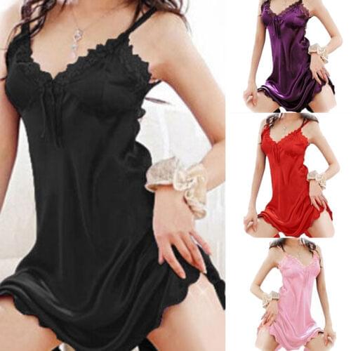 Women Sexy Lingerie Lace Dress Underwear Babydoll Sleepwear Lady Pajamas Lenceria bodysuit Erotic 2020 Summer