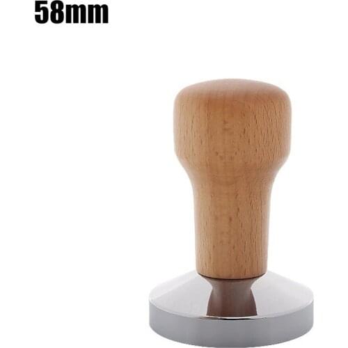 1* Coffee Tamper 51/53/58mm Coffee Tamper Espresso Coffee Machine Equipment Accessory High Quality 2021