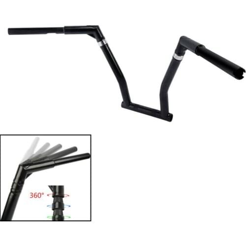 14" Rise 32mm 1.25" Handlebar For Harley Dyna Wide Glide Switchback Fat Bob Softail FXSTB FLSTC FLSTF FXST 00-17