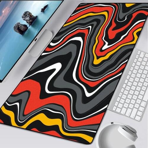 800X300 900X400MM Fabric Mouse Pad Art Table Mats Office Carpet Desk Pad Mouse Mat Black Big Mousepad Rubber Mat Computer Table