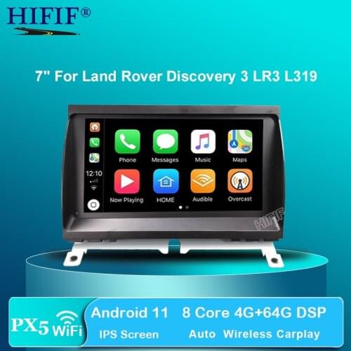 Autoradio Android 10 Car Multimedia Player NAVI For Land Rover Discovery 3 LR3 L319 2004~2009 Radio Stereo GPS Navigation Wifi
