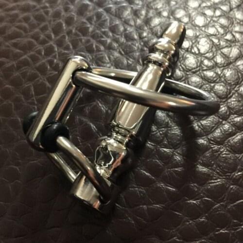 BDSM male female horse eye stimulate urethral catheterization urethral dilator blocking lock