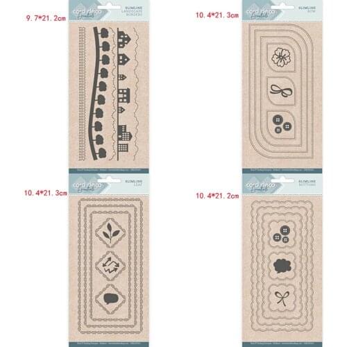 CH 2021 New Arrival Frames Stencil Metal Cutting Dies For Scrapbooking Practice Hands-on DIY Album Card Craft Decoration