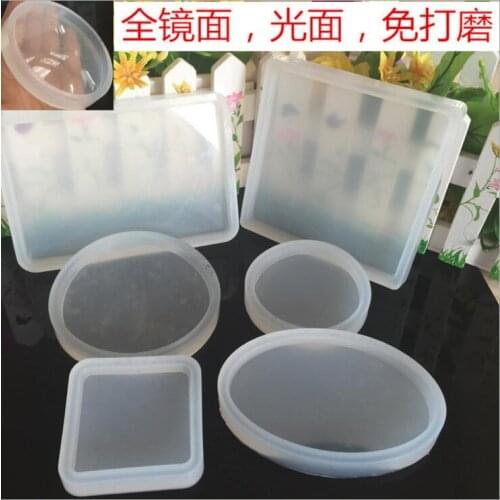 Soft pottery base Mud board mold Silicone Mould DIY Resin Decorative Craft Jewelry Making Mold resin molds for jewelry