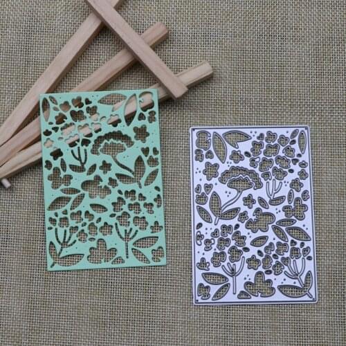 2021 New Metal Cutting Dies For Scrapbook Embossing Handcraft Paper Template Card Rectangle Stencils Craft