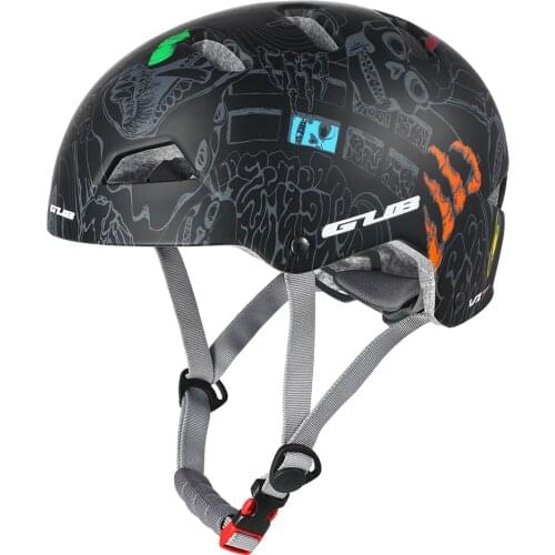 Professional Cycling adult bmx helmet cool for Mountain Road bike Bicycle Extreme Sports adjustable with pads black L and M Size