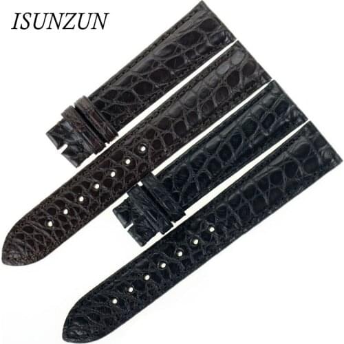 ISUNZUN Watch Band For Tissot For OMEGA For Longines Genuine Leather Watch Straps For Men And Women Watchband Nato Strap