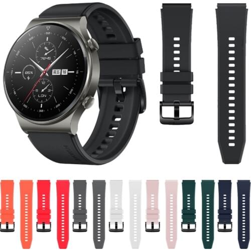 Official Silicone Sport Rubber Original Band For Huawei Watch GT 2 Pro Watchbands For Huawei Gt2 Pro Wristband Replace Bracelet
