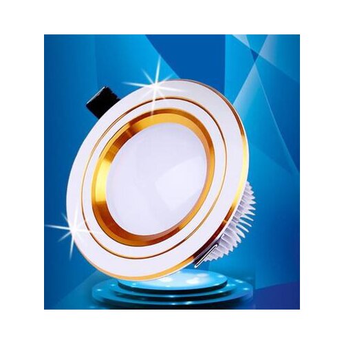 Led downlight home decoration shopping mall hotel ceiling spotlight 3" 4 "living room 5w7w9w12w12w rose cone lamp