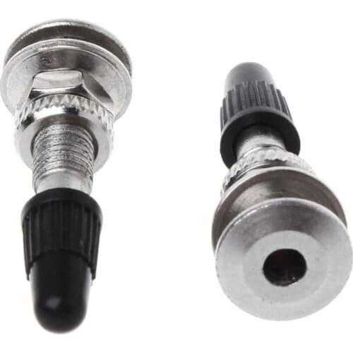 2pcs 31mm Bicycle Presta Valve Ultralight Tire Zinc Alloy MTB Mountain Road Bike
