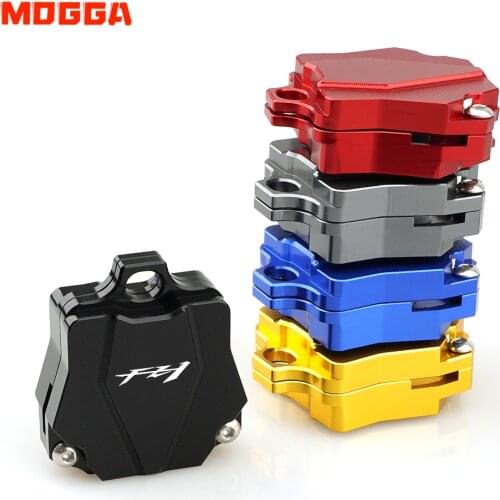 High Quality Logo FZ1 Key Shell Case Protective Cover Cap For Yamaha FZ1 FZ 1 (Key Without Chip) Motorbike Accessories Black Red