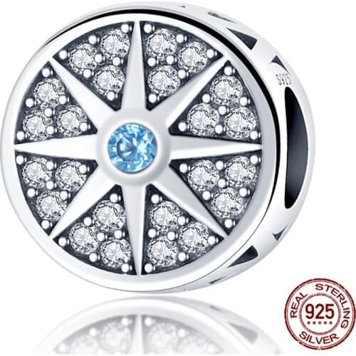 100% Real 925 Sterling Silver Double Sided Diamond-Studded Sunflower Fit Original 3mm Bracelet&Bangle For Women Birthday Fashion