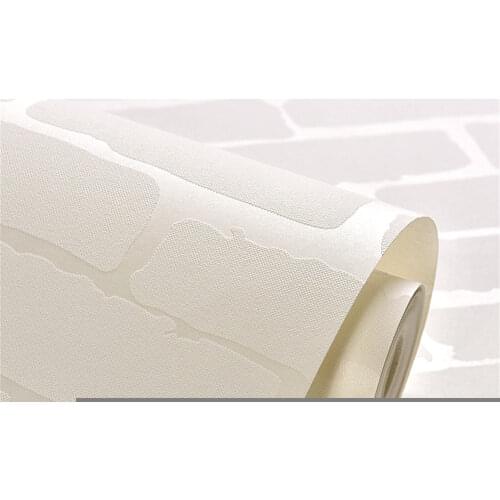 Vinyl Brick Textured Wallpaper Vintage Bricklaying Pattern Self Adhesive Waterproof Home Decorative 3/5/10 Meter Long