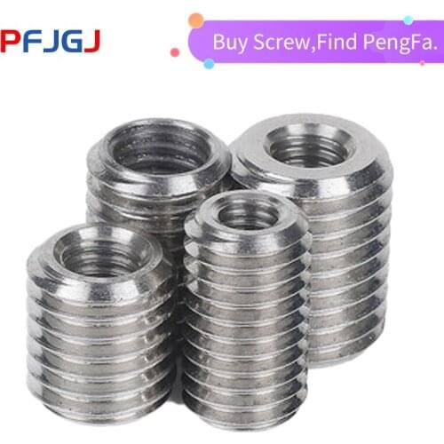 304 Stainless Steel internal and external threed protective sleeve screw protective screw