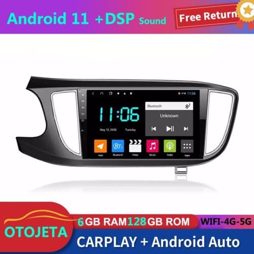 For Roewe 360 2015 Car Radio Stereo GPS Navigator 6GB Ram 128GB Rom Autoradio 2Din Android 11 Bluetooth Multimedia Player