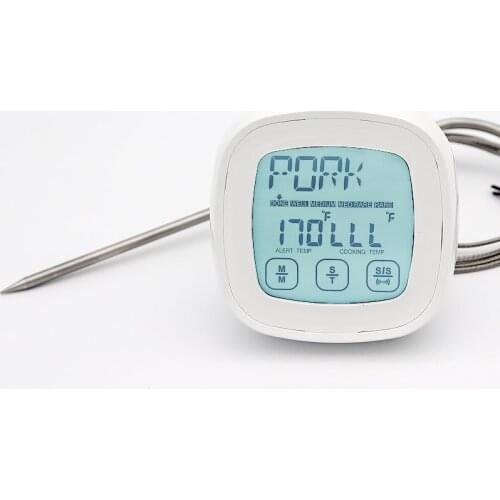 Grill Timer Oven Probe-Cooking Digital Bbq-Meat Plasticwith Kitchen Kitchen