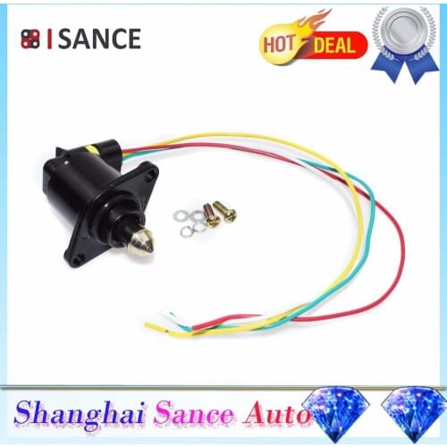 ISANCE Idle Air Control Valve IACV IAC & Wire Connector Set 4419639 For Chrysler Daytona Intrepid Sebring Dodge Charger Eagle