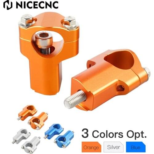 52mm Handlebar Mounts Clamp Riser For KTM 125 150 200 250 300 350 400 450 500 525 530 SX XC XCW EXC XCFW EXCF Accessories