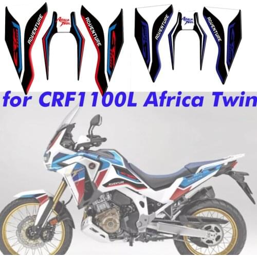 Motorcycle For Honda CRF1100L Africa Twin Adventure 2020 CRF1100 L ADV 3D Printing Reflectiv Fuel Tank Cap Decals accessories