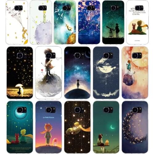 237H The Little Prince Soft TPU Silicone Cover Case for samsung Galaxy s6 s6 s7 edge s8 s9 plus case