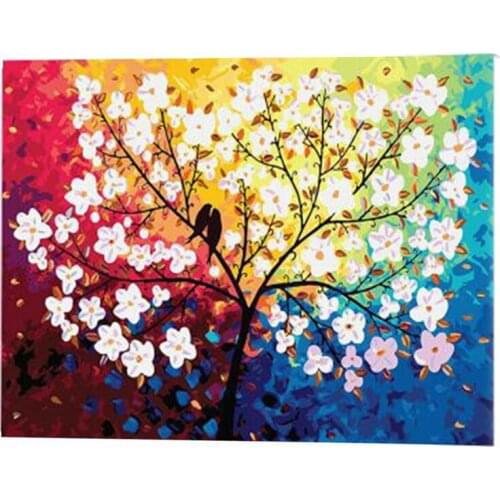 DIY Diamond Painting Sets Different Shape Diamond Drawing Cross Stitch Wall Decorative Tree 30X40cm