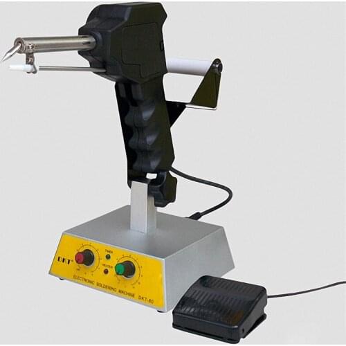 Pedal Soldering Machine Automatic Tin Machine Solder Gun Adjustable Automatically Send Tin Soldering Iron Gun