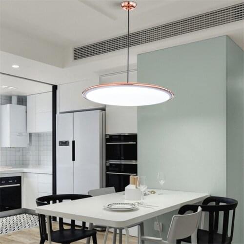 Nordic Denmark Dimming Saucer Pendant Lights Bedroom Restaurant Living Room Lighting Single Head Lamps Bar Multicolor Fixtures