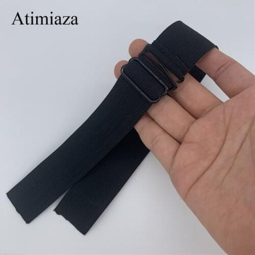 Adjustable Elastic Band Diy Wig Accessiors wholesale Black Elastic Band For Wigs Rubber Band Sewing Nylon Band