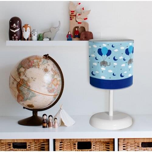 Car Pattern Children 'S Room Night light Table Top Lamps Lighting lampshade Star Cloud Educational Lighting