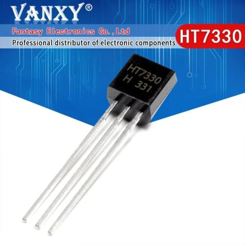 10pcs HT7330 TO-92 HT7330-A TO92 7330-A 7330 three-terminal regulator chip