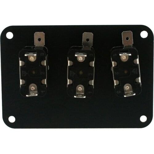 12V Racing Car RV LED Toggle Ignition Switch Panel Engine Start Push Button