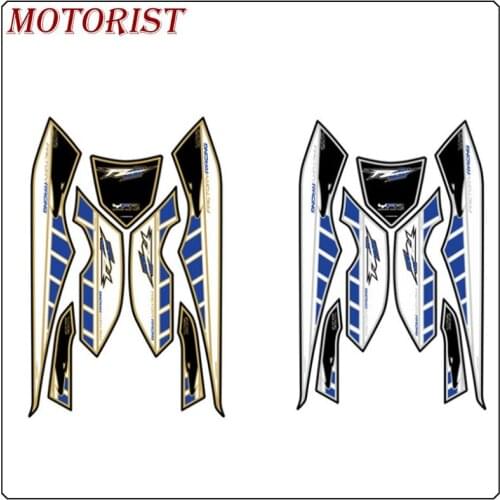 MOTORIST Front Fairing Motor Number Board 3D Gel Protector for YAMAHA FZ8 FZ800 2010