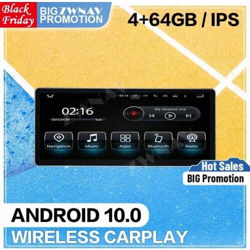 IPS Touch screen Android 10 Car multimedia Player for Audi A4 B9 2015-2018 car gps navigation Radio Audio video stereo head unit