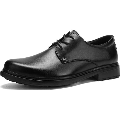 Brand Classic Black Casual Business Shoes for Men Fashion Elegant Gentleman Shoes Quality Large Size Mens Formal Dress Shoes